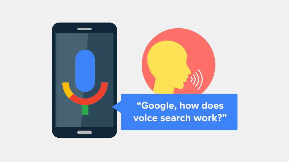 What is a voice search?