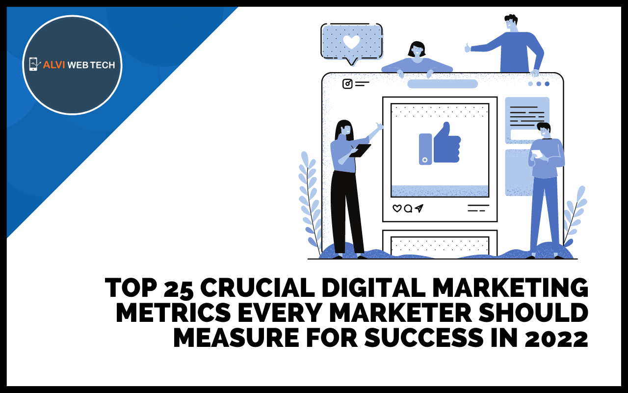 Top 25 Crucial Digital Marketing Metrics Every Marketer Should Measure For Success In 2022